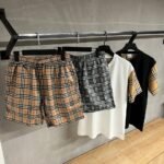 Burberry Short De Bain a Carreaux